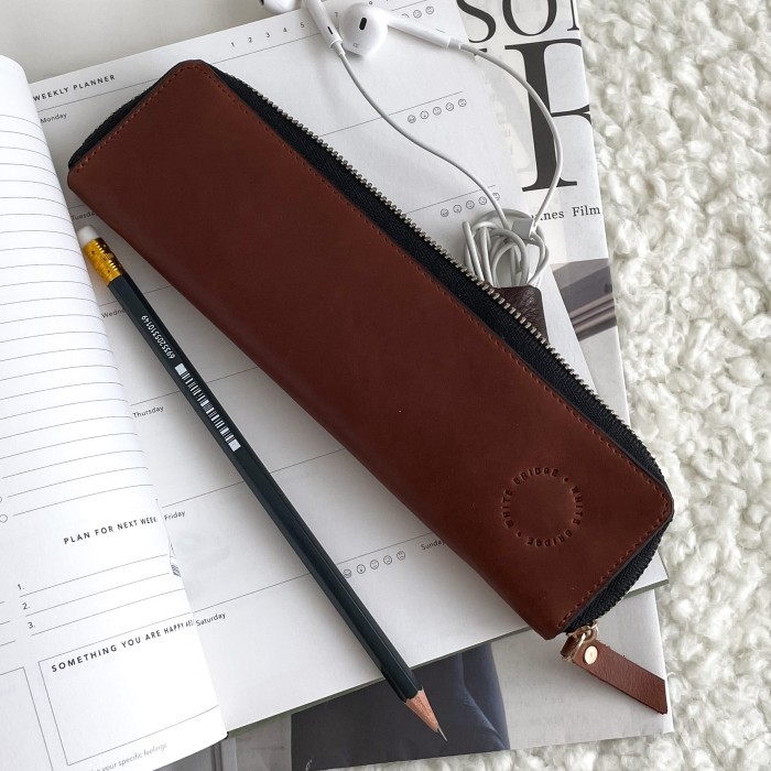 

New Collection[PROMO]] Leather Pencil Case / Kotak Pensil Kulit Sapi