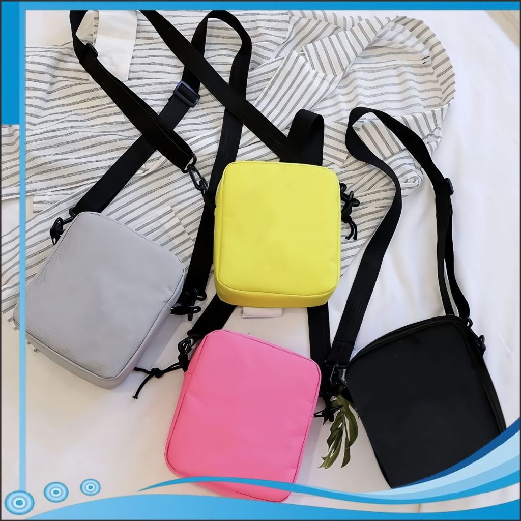 TB Tas Selempang Polos Anak Laki laki dan Perempuan Fashion Kids 16 A5