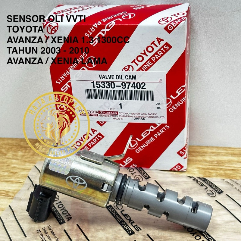 SENSOR VVTI OLI OCV TOYOTA AVANZA XENIA 1.3 1300CC TAHUN 2003 - 2010 LAMA GEN 1 OLD GEN1 VALVE CAM O