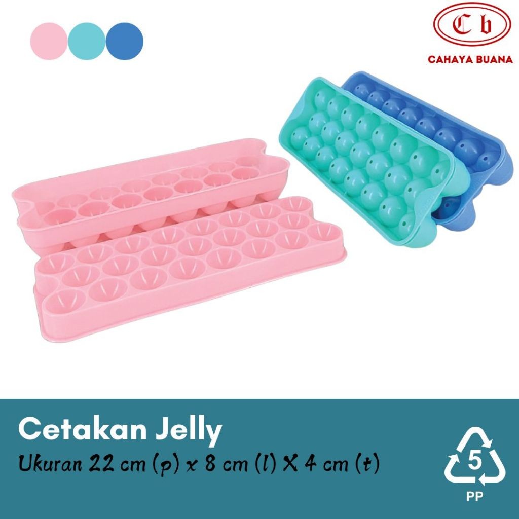 

Cetakan Jelly / Cetakan Es Batu 23 Bola High Quality