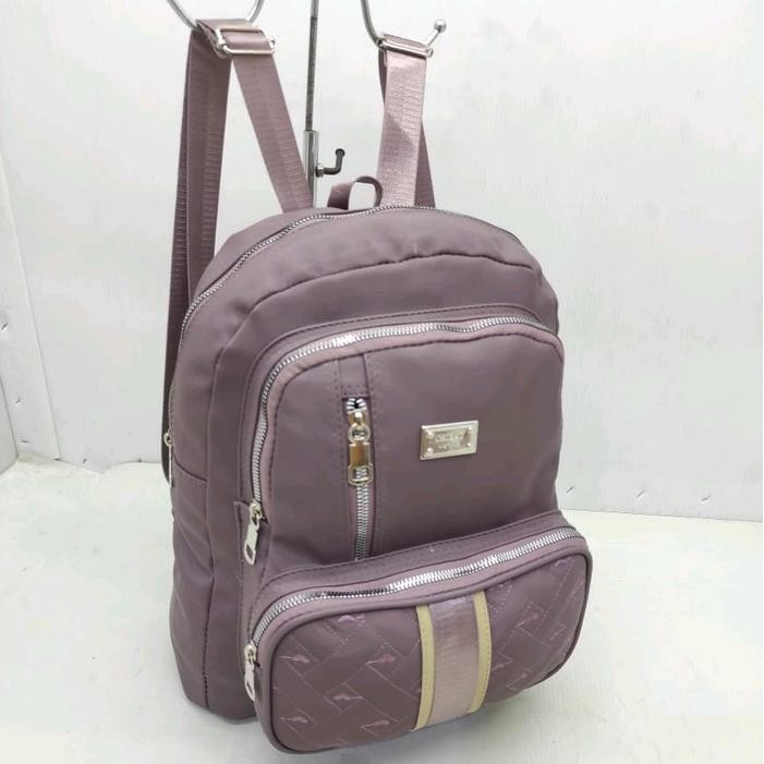 [Koleksi Terbaru Anak] Ransel wanita/tas gendong ank skolah/dewasa model kantong res diri tumpuk kom