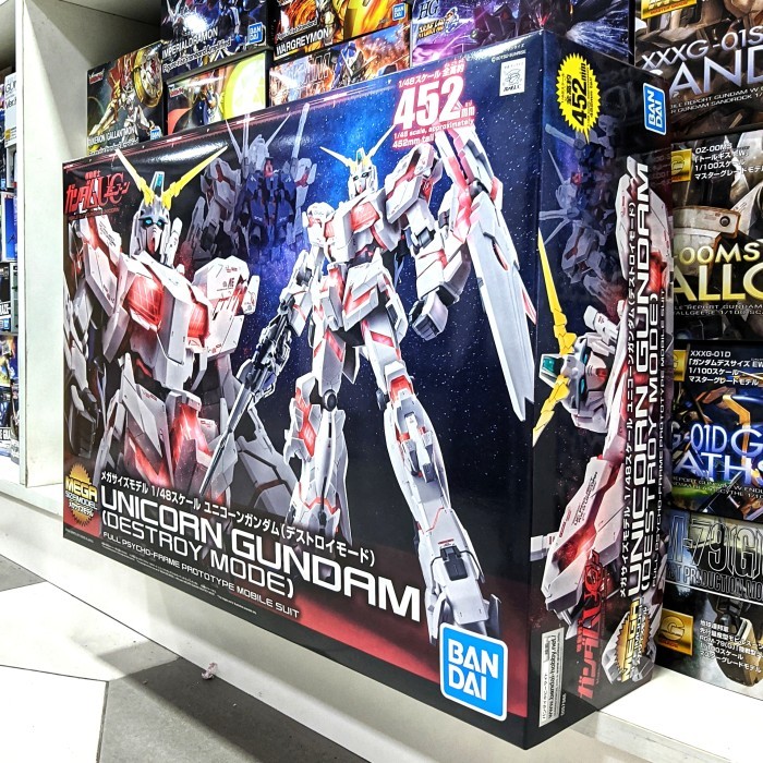 MEGA SIZE UNICORN GUNDAM DESTROY MODE ORIGINAL