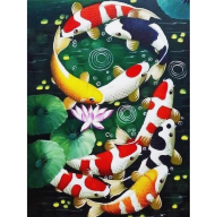 

promo -Diamond Painting Set 5D full drill ROUND Kreatifitas ( 30cm x 40cm )keterampilan dan mainan anak - 30 x 40 Flamingo