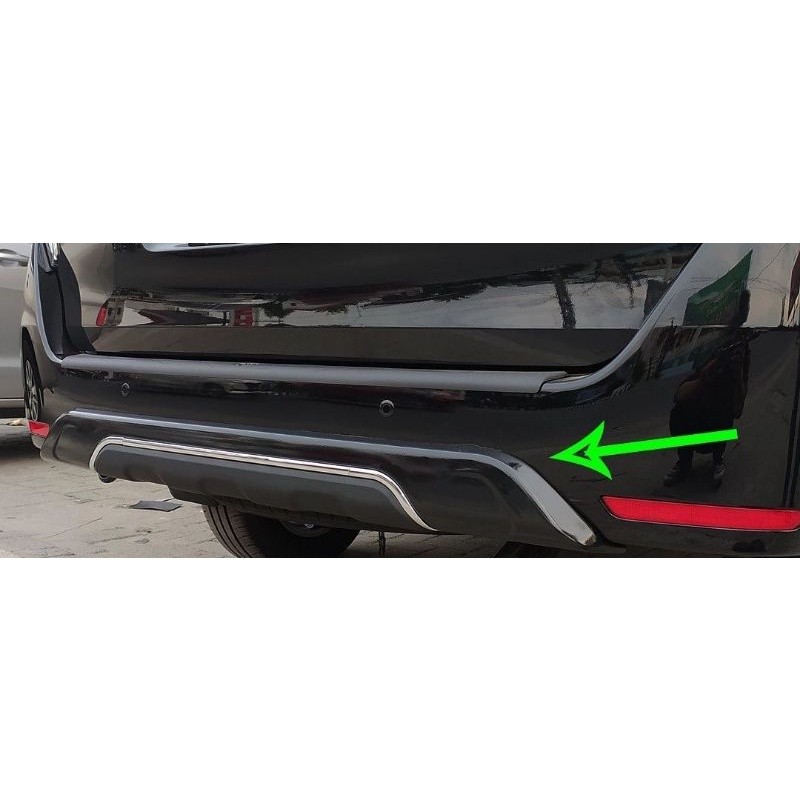 bumper belakang pengaman INNOVA-Rear skid plate innova reborn rear skite plate all new innova reborn