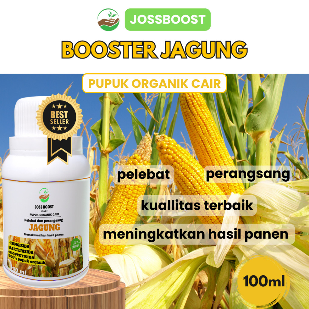 JOSSBOOST pupuk Jagung 100ml pupuk organik cair tanaman Jagung booster Jagung