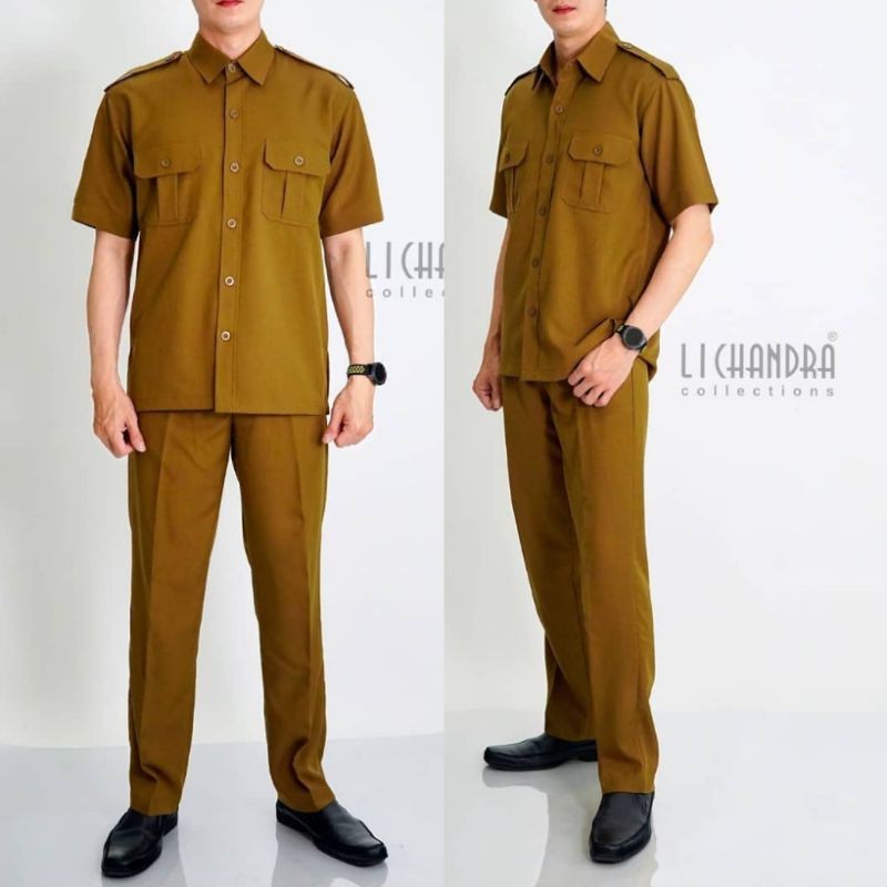 seragam pemda pria / seragam lichandra / seragam pns / baju guru