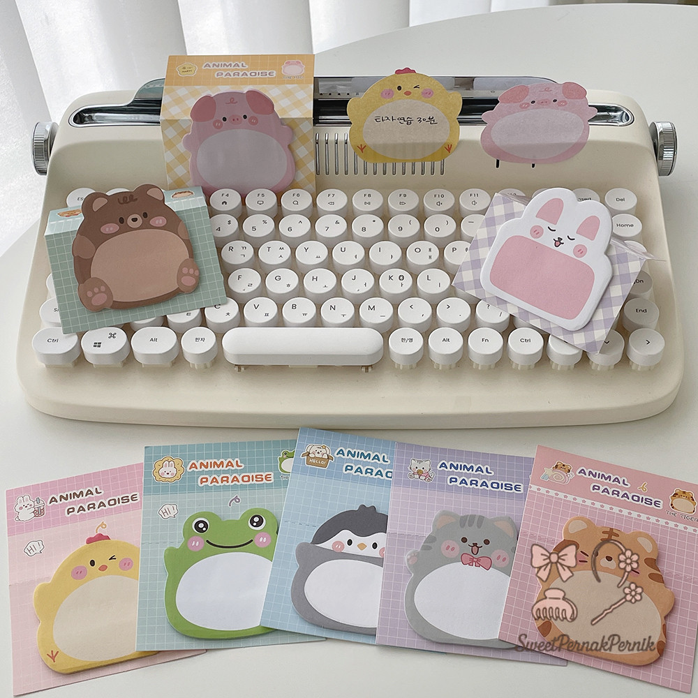 

Sticky Notes Motif Hewan Lucu Tempelan Kertas Mini Catatan Memo Note Karakter Binatang Binatang Mini Book Karakter Animal Cute