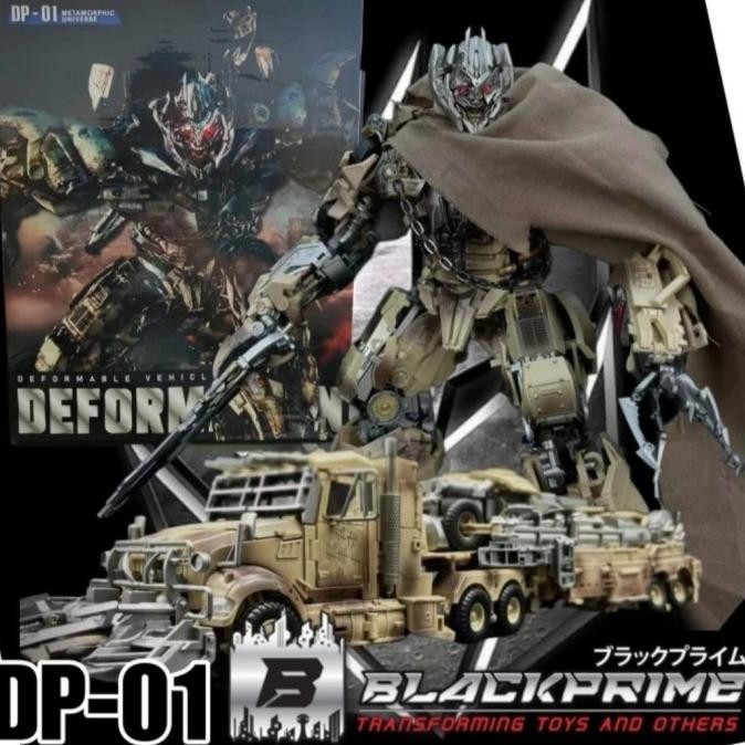Terbaru Dp-01 Megatron Dotm Mainan Robot Transformerr Megatron Robot Truck Bisa Transform Action Fig