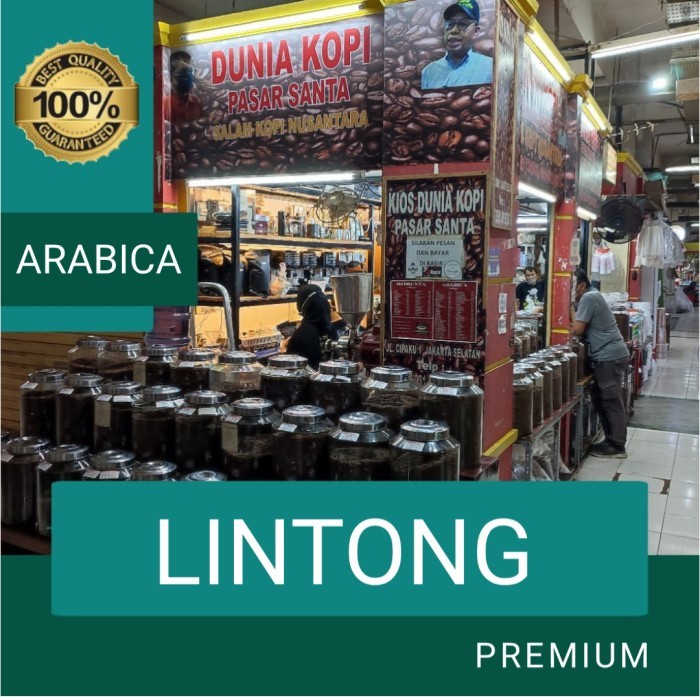 

Kopi Arabika Lintong Premium 500 gram - Biji