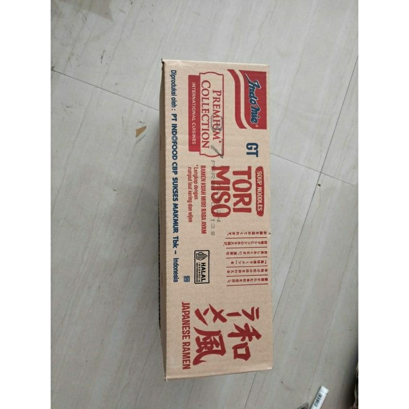 

Indomie Tori miso 86g karton