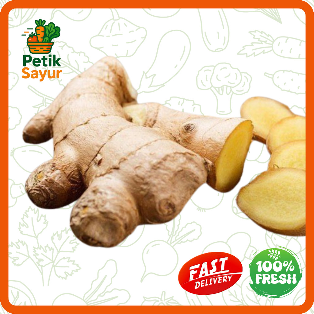 

Jahe Putih Konvensional 200 gram PetikSayur