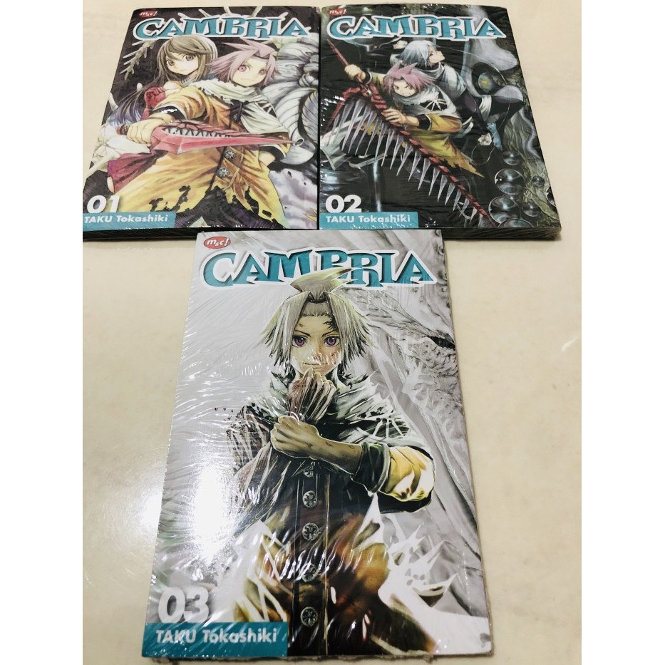 Paket  cambria set Anime Komik Manga