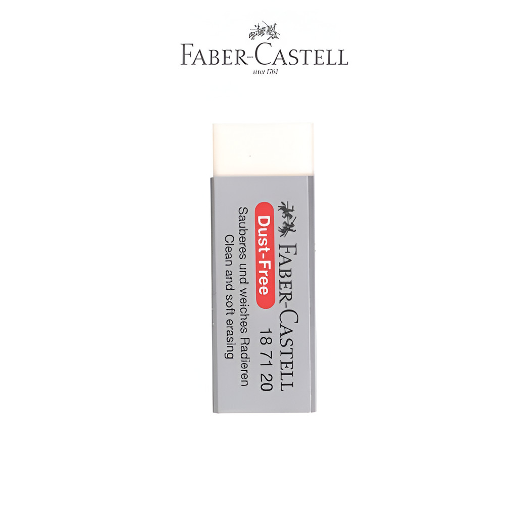 

Faber-Castell Eraser Dust Free 7120 Big White - Penghapus Faber Castell Putih Besar 187996