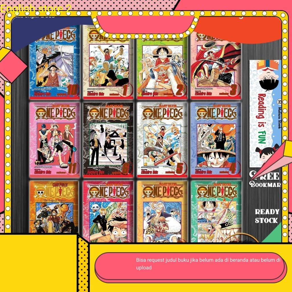 (Manga) One Piece Vol. 51-100 by Eiichiro Oda (English)