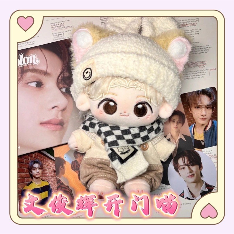 20cm Seventeen Jun Cotton Doll, Handsome Doll, Niche, Cute Birthday Gift for Girls