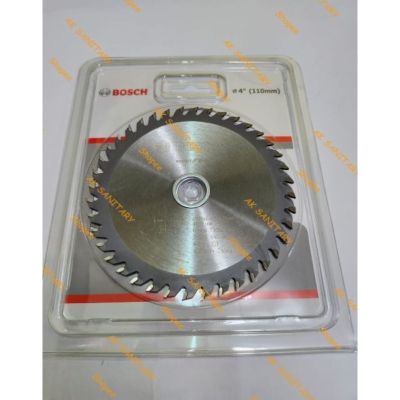 Mata Potong Kayu 4" inch BOSCH / Circle Saw 4" x 40 T BOSCH
