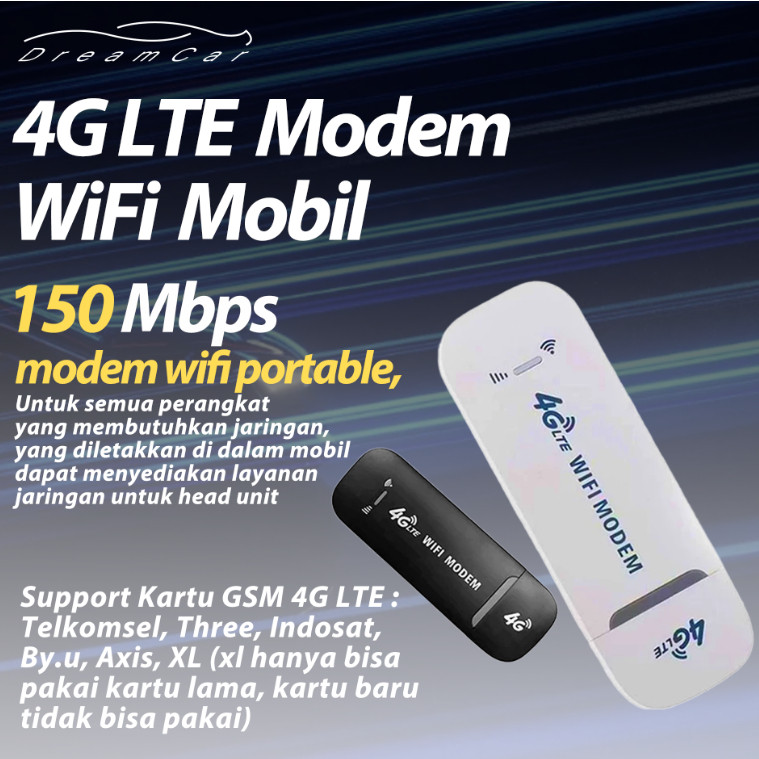 Modem WIFI 4G modem wifi portable Support All Operator SIM card 150 Mbps Unlock All Operator Garansi