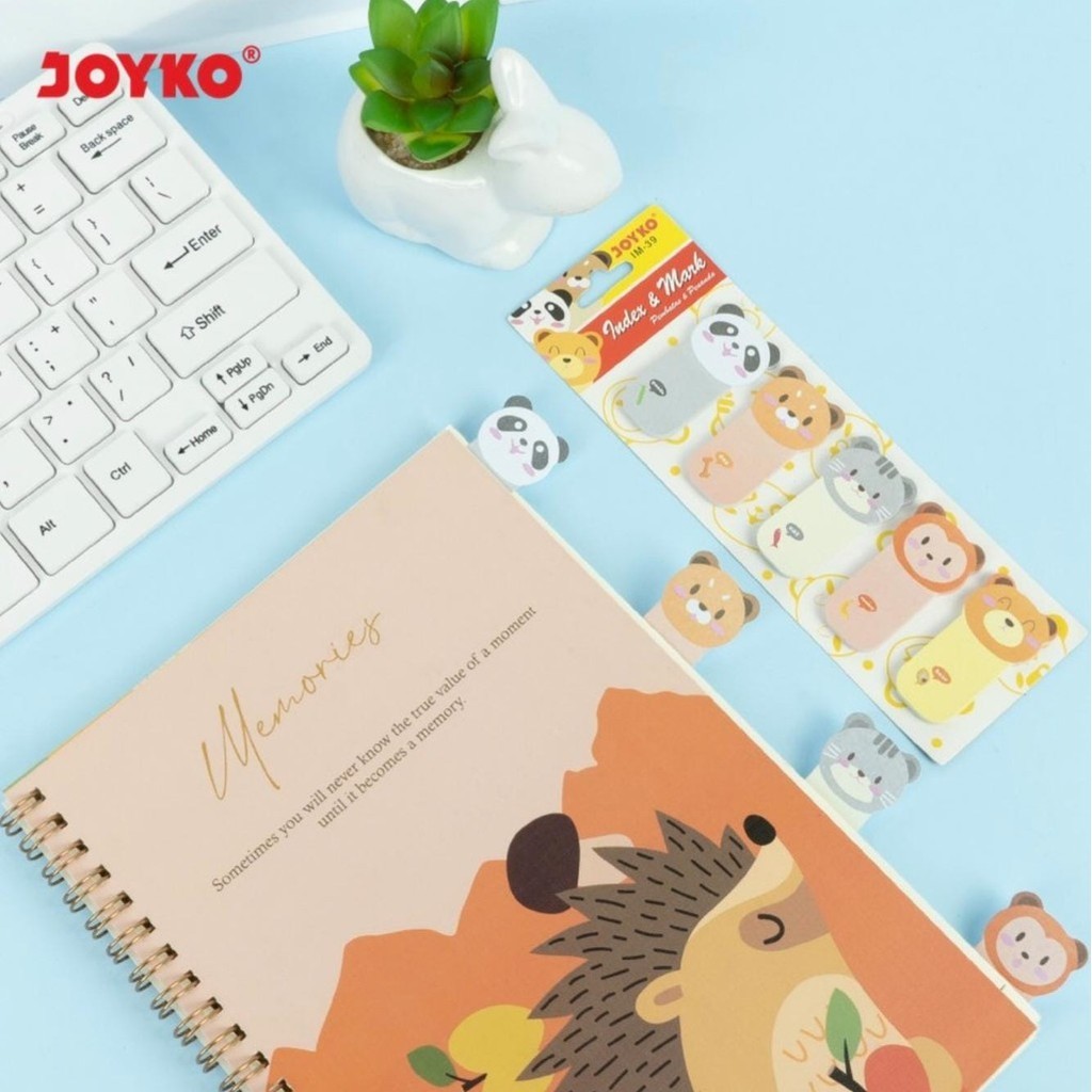 

( PCS ) Joyko Index & Mark / Penanda Pembatas Lucu IM-39