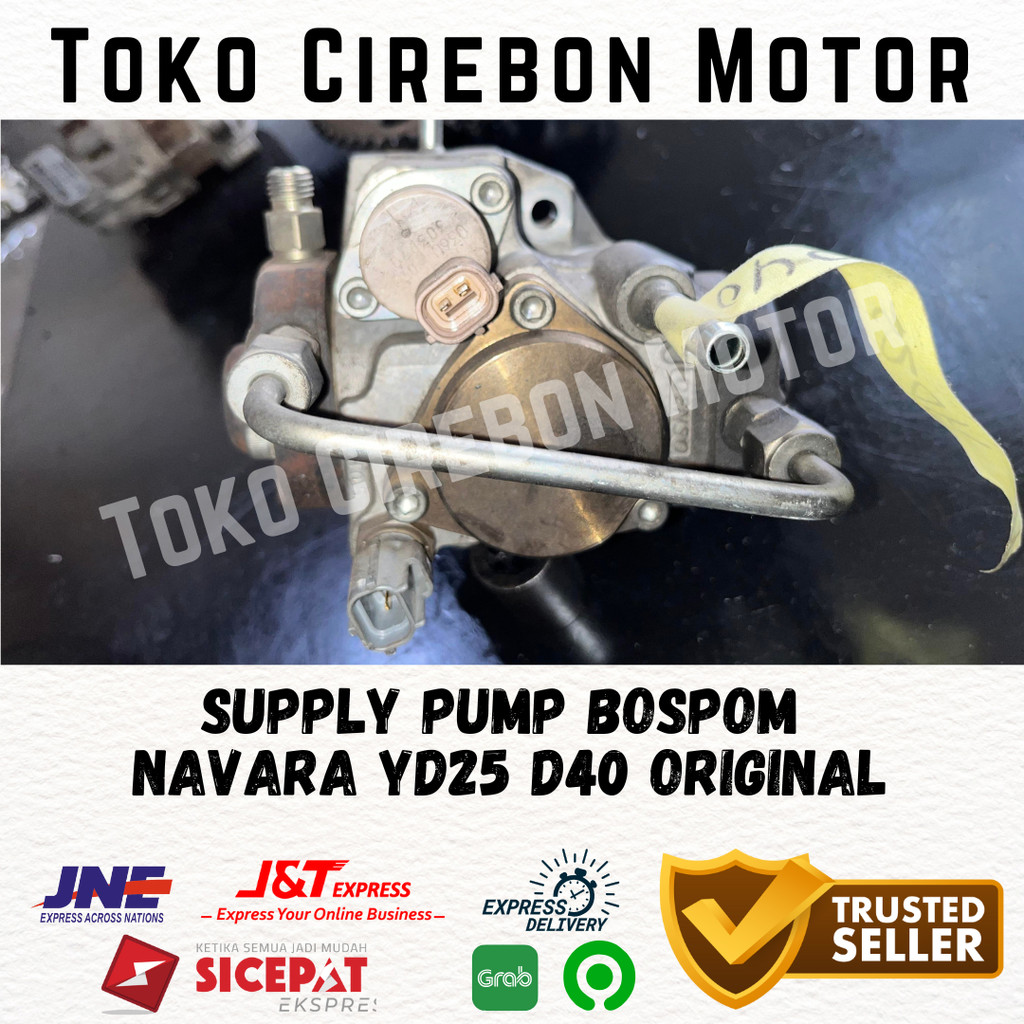 Supply Pump Bospom Nissan Navara YD25 D40 original