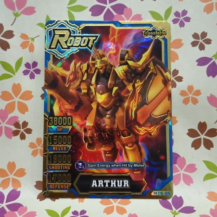 hero of robots gold arthur ( TRANSFORM ) robot / power / skill - SKILL crystal10