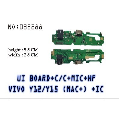 (ORI) BOARD CAS MIC HF VIVO Y11 VIVO Y12 VIVO Y15  IC FULL IC ORI BOARDCAS ORIGINAL CHARGER HEDSET H