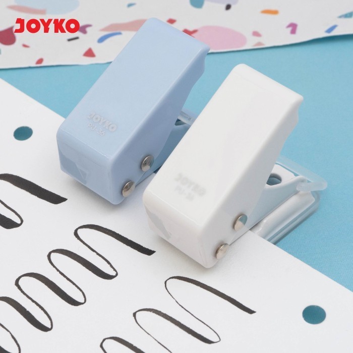 

PEMBOLONG KERTAS SATU LUBANG ONE HOLE PUNCH JOYKO PU-36 | PERFORATOR
