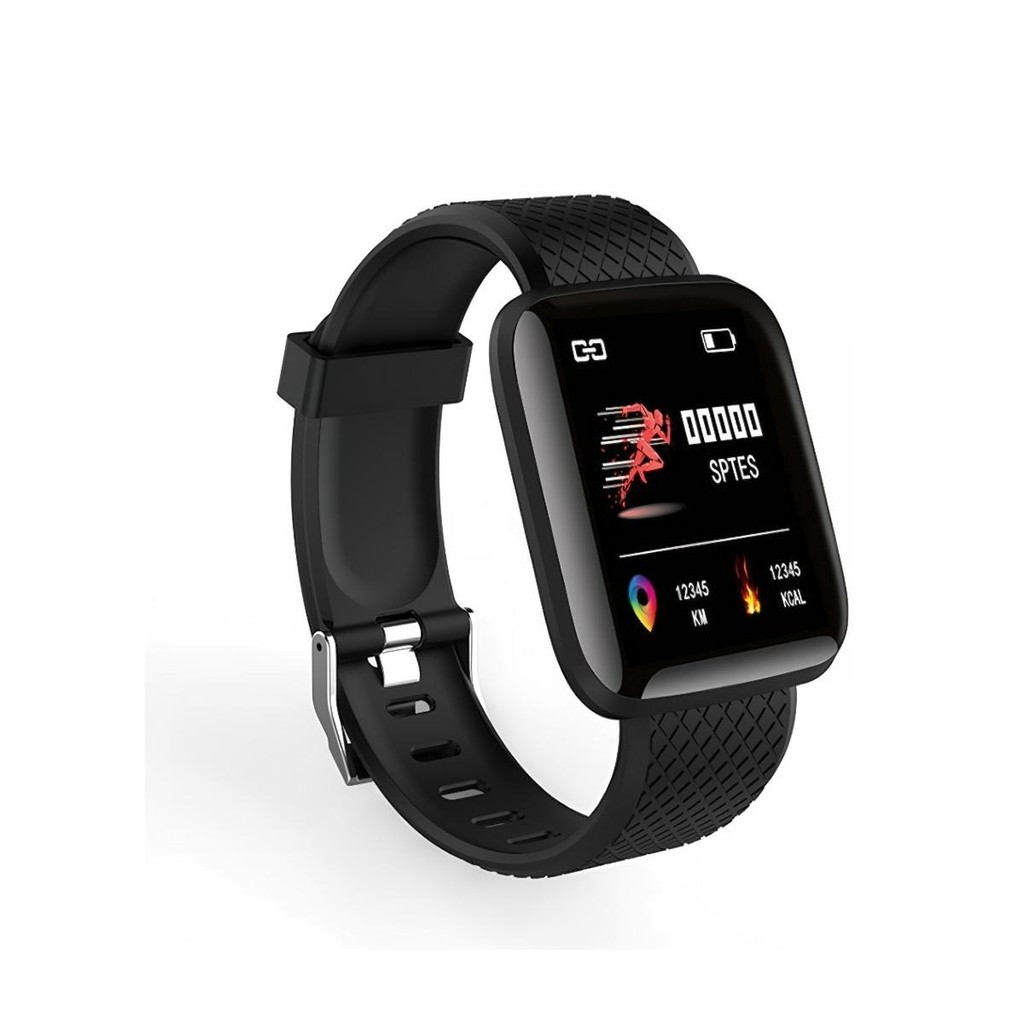 SHIIE Smartwatch 116 Plus Jam Tangan Sport Jam Tangan Pintar Jam Sport Smart Bracelet Garansi 5 tahu