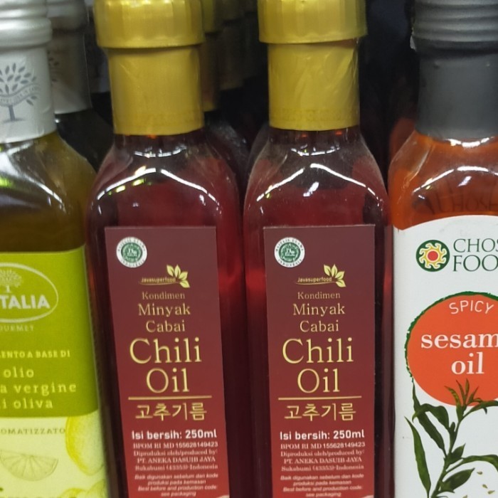 

javasuperfood Chili oil minyak cabe 250ml