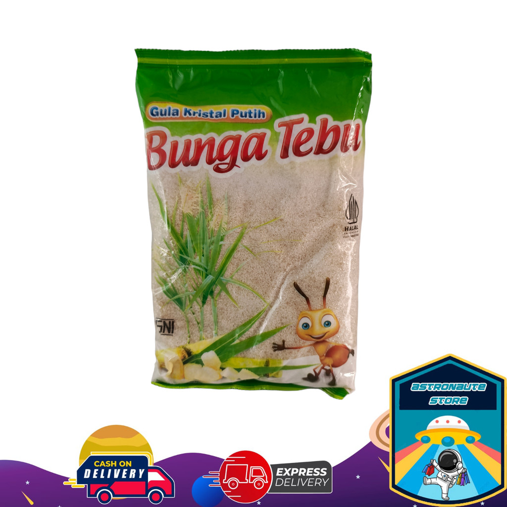 

Gula Kristal Putih BUNGA TEBU Premium Kemasan 1Kg Terlaris