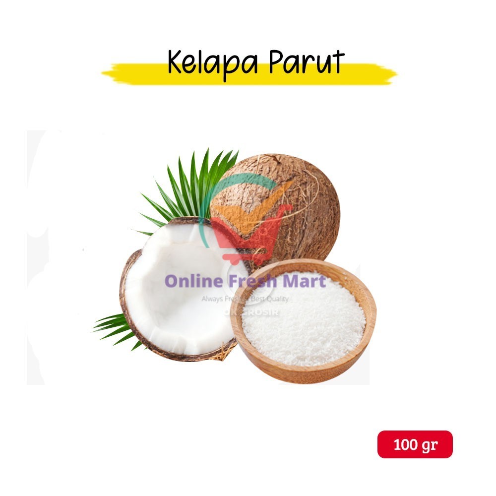 

Kelapa Parut Kering / Dessicated Coconut Diet Ketogenic (100 gr) - Online Fresh Mart Denpasar