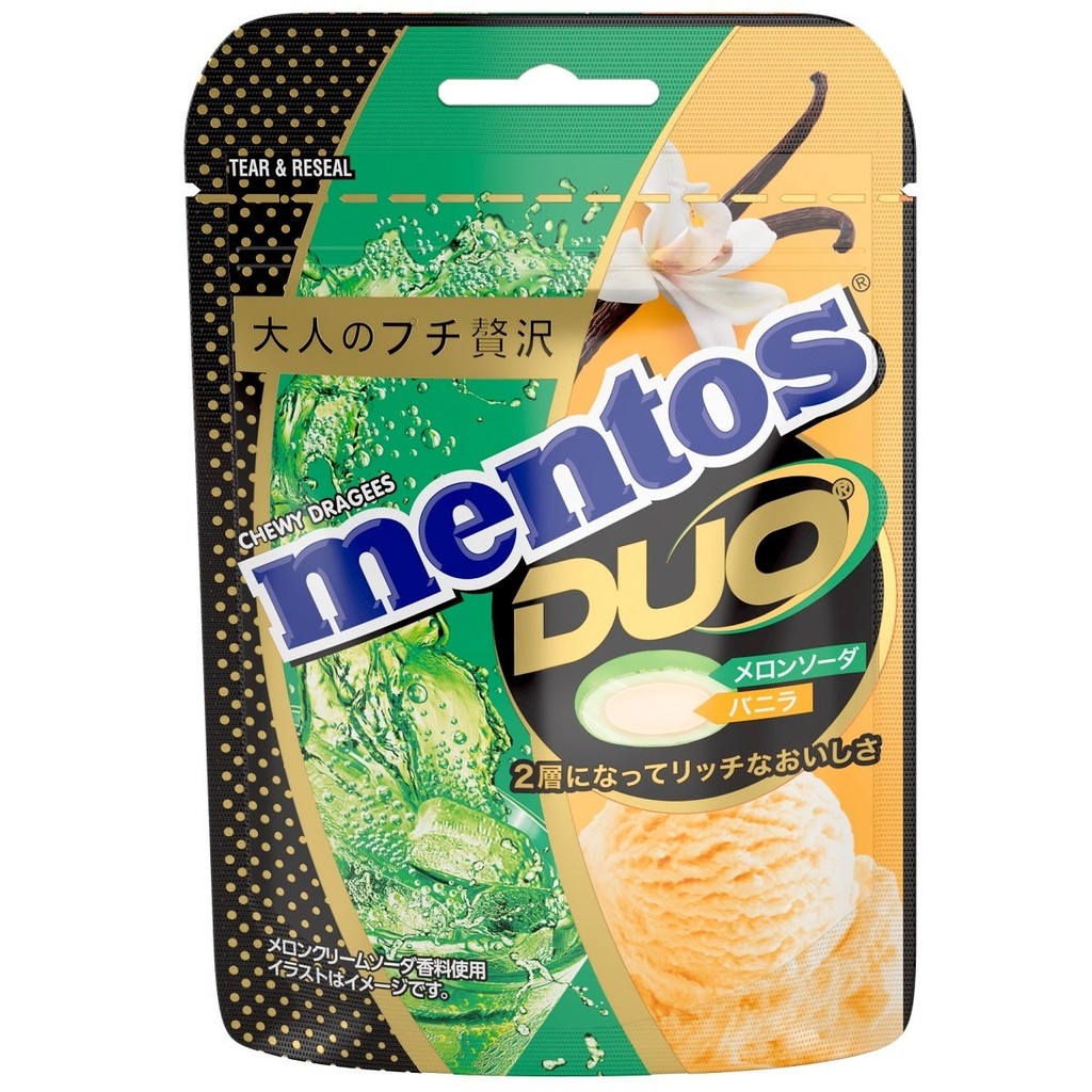 

Mentos Duo Melon Soda & Vanilla LIMITED EDITION JAPAN