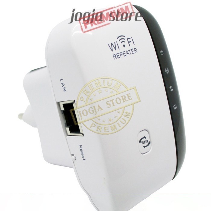 WiFi Repeater Wireless-N WiFi Repeater 300Mbps Penguat Sinyal WiFi