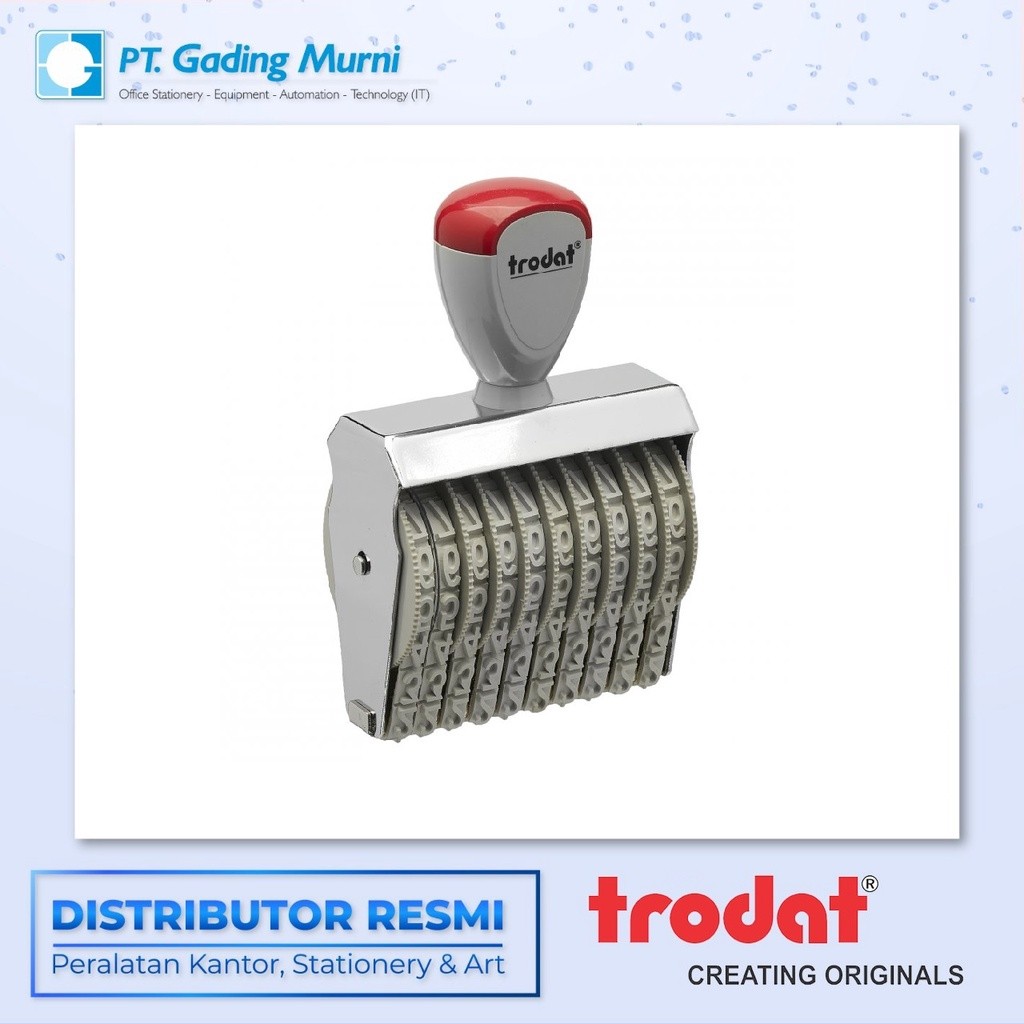 

Trodat Stempel 15910 9mm 10 digit