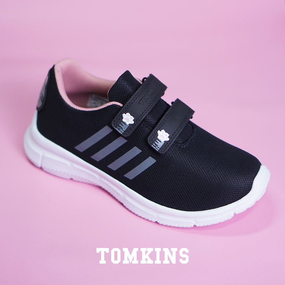 TOMKINS Sepatu Anak Perempuan Strays - Black Pink