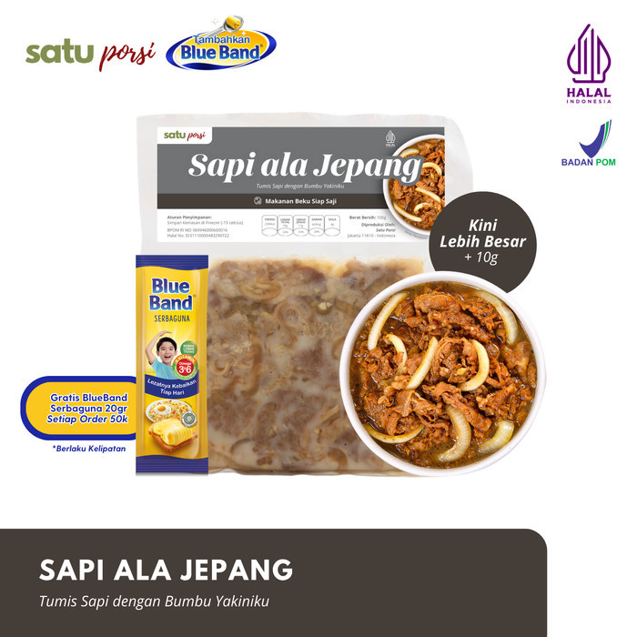 

✨TERLARIS -Frozen Food Satu Porsi Sapi ala Jepang