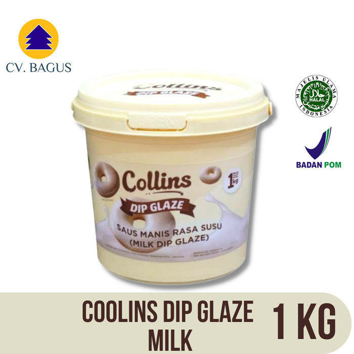 

✨TERLARIS -Collins Dip Glaze 1kg - Milk