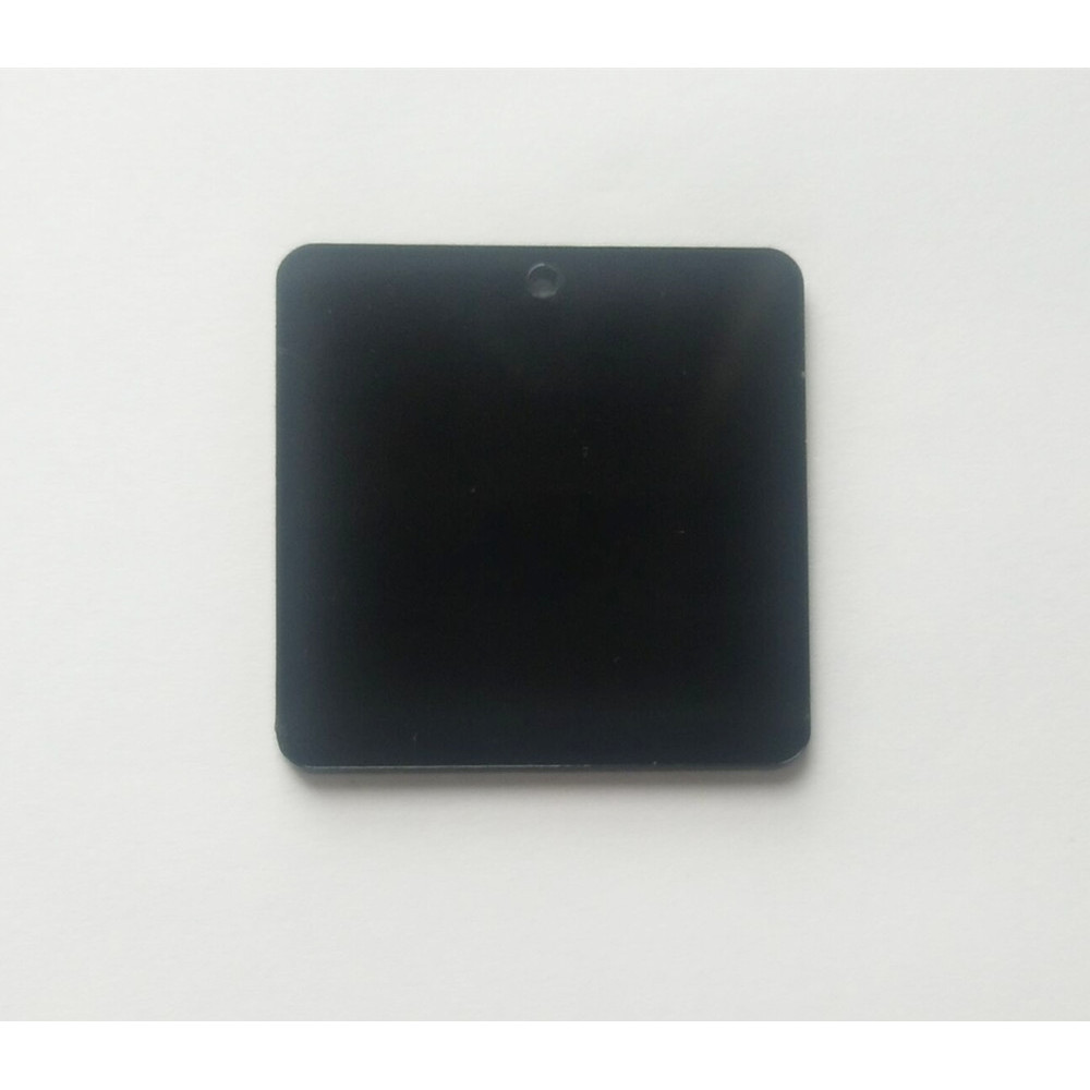 

20pcs Black Square Acrylic with hole , Acrylic Shapes, Plastic Shapes, Clear Acrylic Shapes, Craft Shapes, Crafting Items