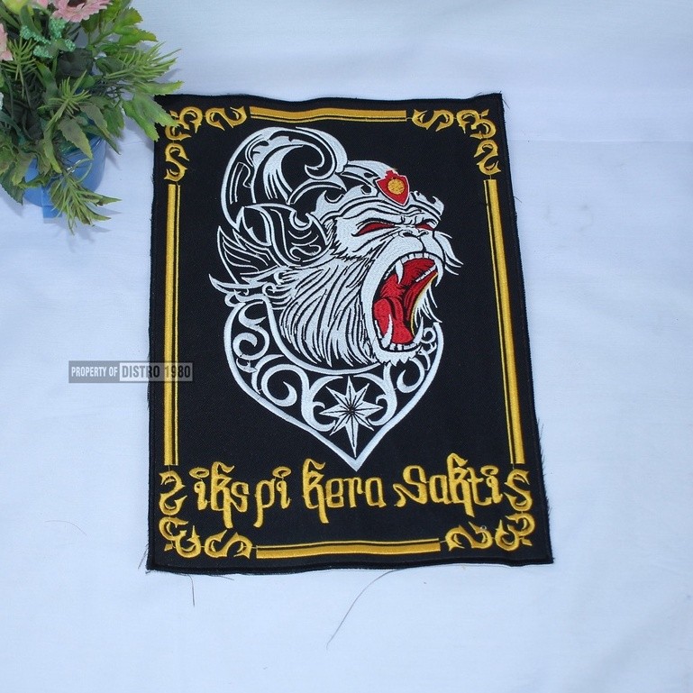 BED PUNGGUNG BORDIR KERA SAKTI BP 20 By IKSPI Merch