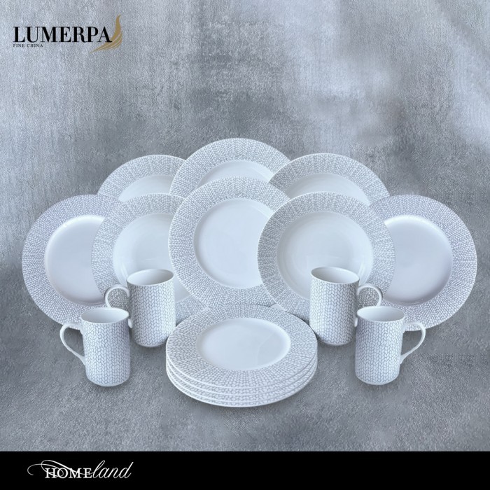 Lumerpa Amanda Dinner Set / Set Piring Makan  - Coffe Set