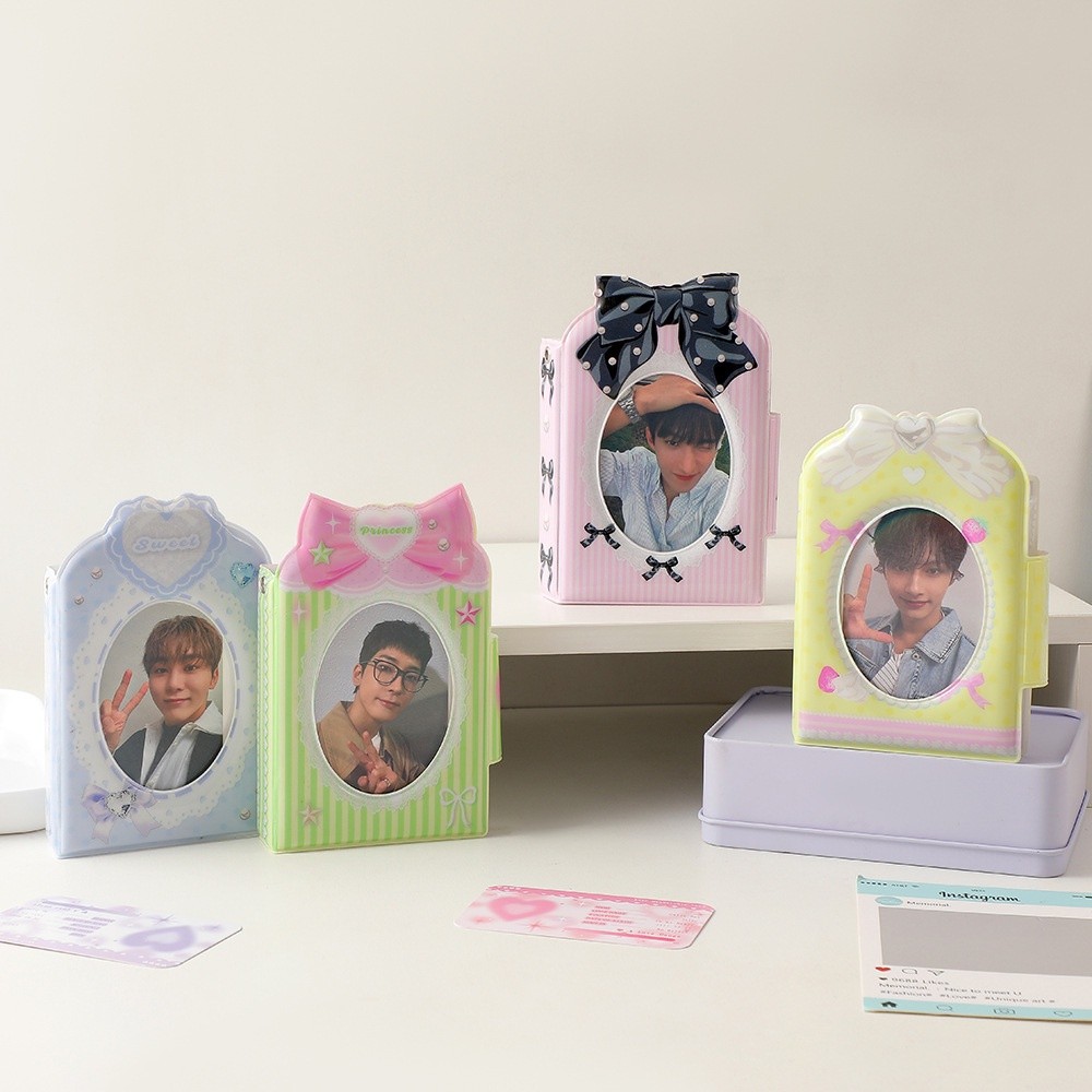 

Hisocute Ribbon Edition Collect Book Kolbuk binder Photocard Album Lucu Tempat pc kolbuk kpop korea