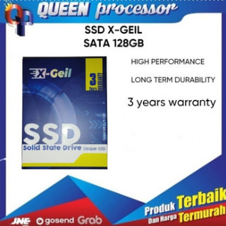 SSD 128GB SATA III X-GEIL GARANSI 3 TAHUN - Plastik