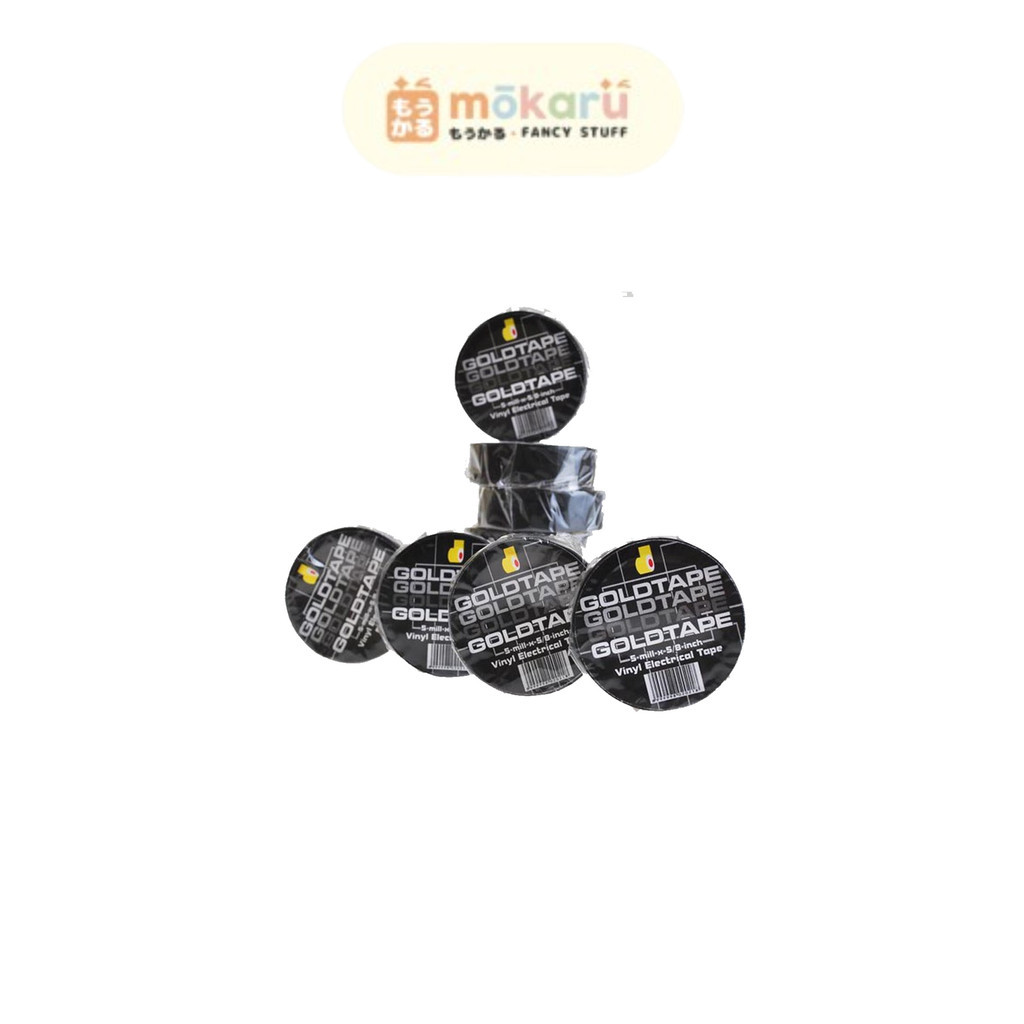 

Goldtape Isolasi Kabel Listrik Hitam Kecil