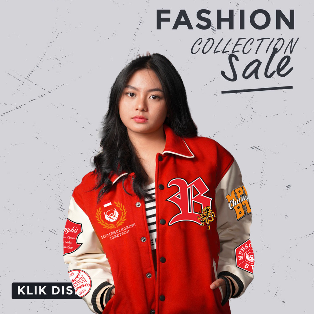 JAKET VARSITY BTR x MEMPHIS RETRO FUTURISTIC RRQ EVOS ONIC ALTER EGO ECHO BLACKLIST OVER SIZE S M L 