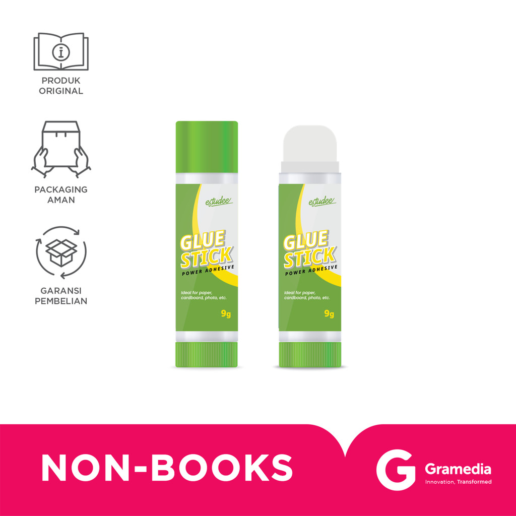 

Estudee Glue Stick White 9Gr Es-Gs9