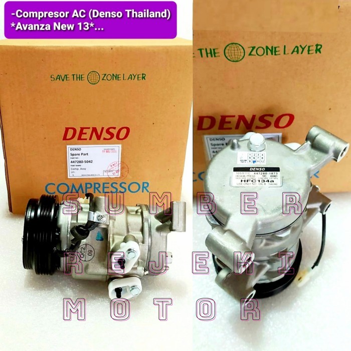 kompresor ac assy avanza 1.3 new compresor ac assy Avanza new1.3 cc