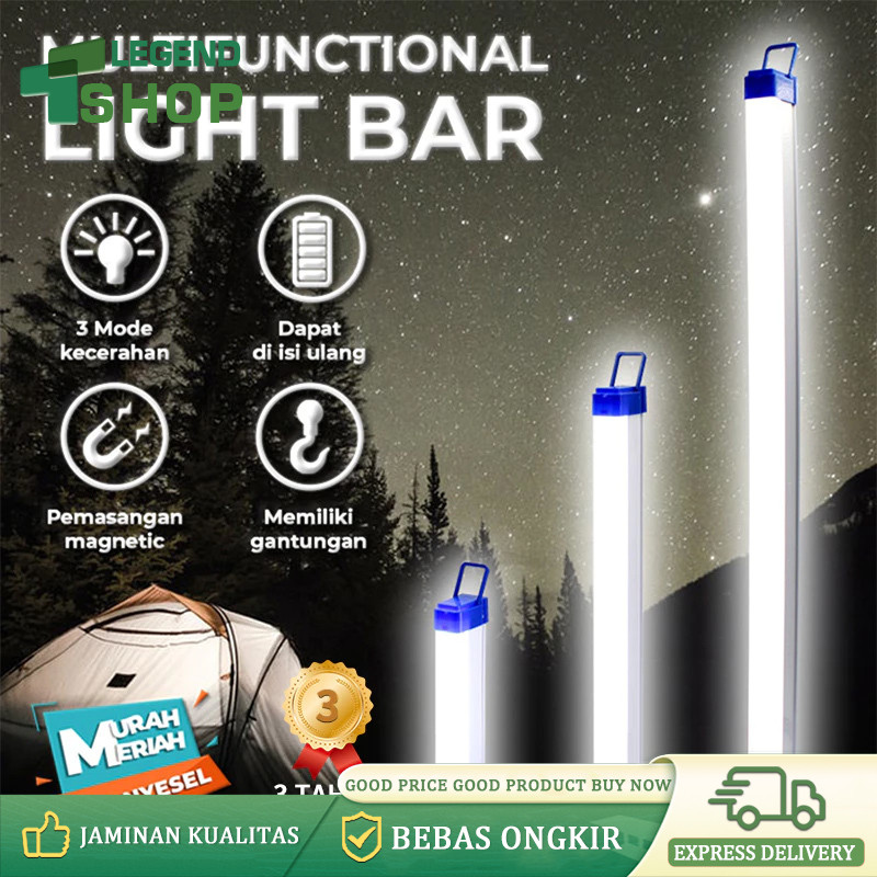 lampu neon led panjang T7 usb bolam let portable emergency lamp darurat mati lampu lid terang untuk 