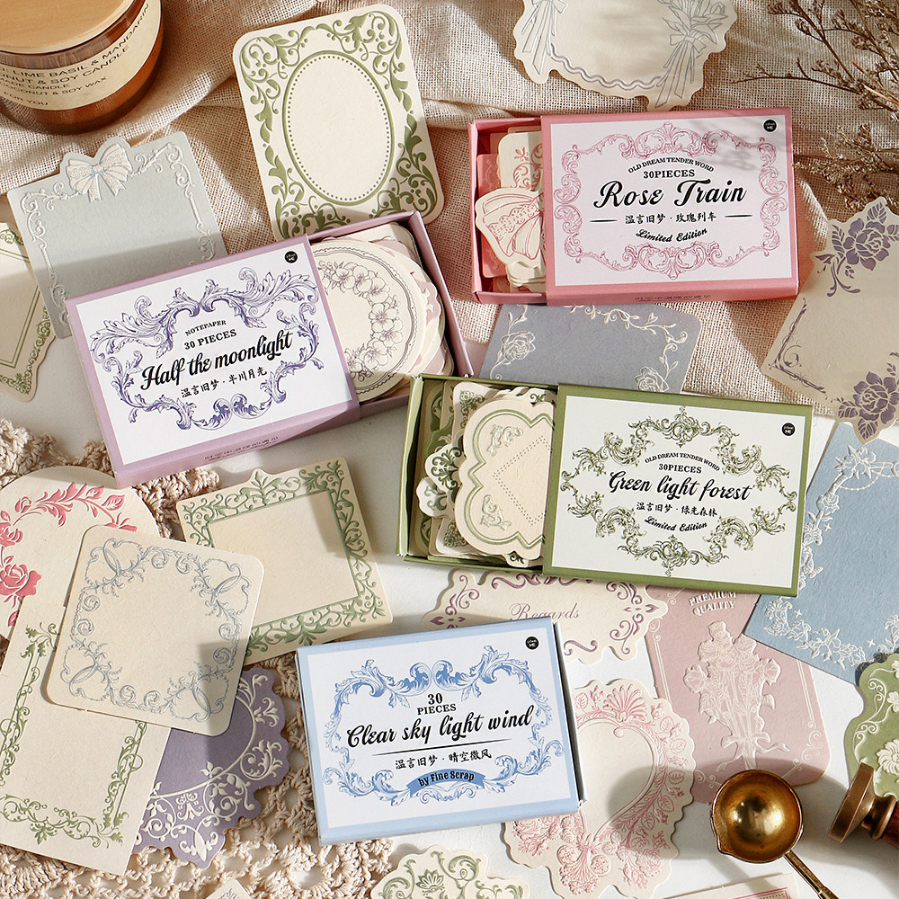 

8packs/LOT Wen Yan's Old Dreams series cute lovely creative decoration DIY memo pad