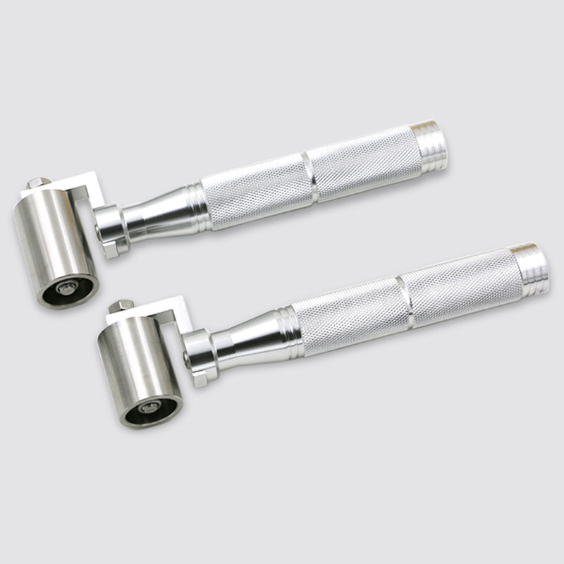 

Stainless Steel Handle Wallpaper Roller Pressure Roller Tool with Bearing Home Decor Apply Hand DIY Tool Platen Roller Wheel