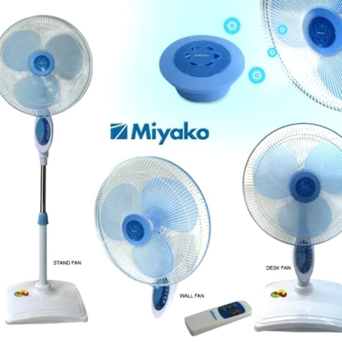 Kipas Angin Miyako Remote 3 in 1 TJR 101