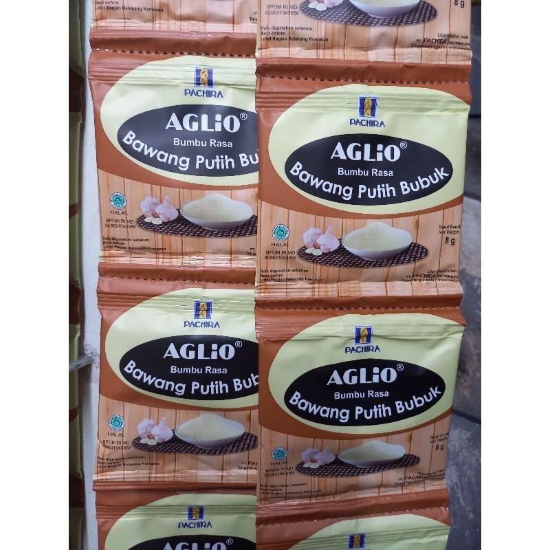 

BNS - BAWANG PUTIH BUBUK AGLIO RENTENG ISI 12 - AMR